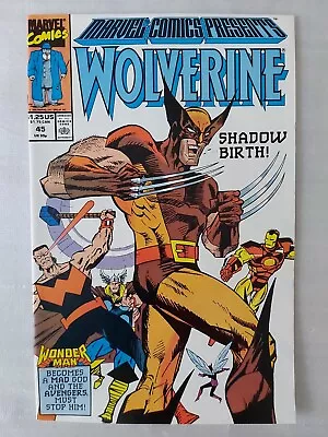 Buy Marvel Comics Presents #45 Wolverine Wonderman Hulk / Hulk Hogan WWE NM 1990 • 2.50£