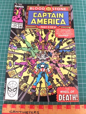 Buy Captain America # 359 - Marvel Comics ~ 1989 - Vintage Comic • 7.99£
