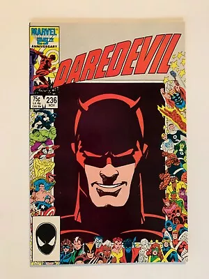Buy Daredevil #236 - Nov 1986 - Vol.1 - Direct Edition - Minor Key - 7.5 VF- (2) • 4.10£
