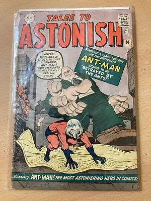 Buy Tales To Astonish 38 – Marvel Comics Silver Age – 1st Egghead PENCE – VG+ • 99.99£