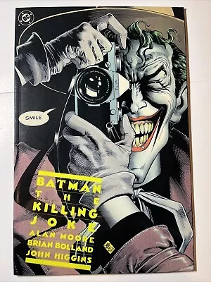 Buy Batman: The Killing Joke (1988) Graphic Novel Third 3rd Print (Yellow) • 15.92£