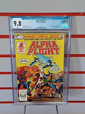 Buy ALPHA FLIGHT #1 (Marvel Comics, 1983) CGC Graded 9.8 ~ White Pages • 90.92£