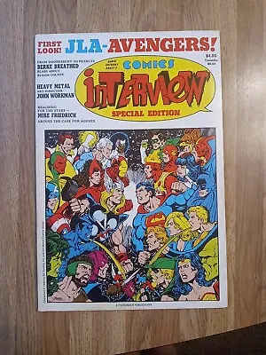 Buy Comics Interview #6 (1st Print) George Perez Marvel DC 1983 JLA/Avengers • 39.41£