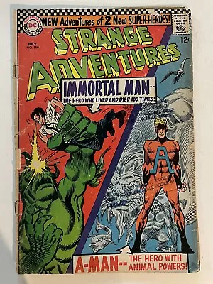 Buy Strange Adventures 190 (DC, 1966) Animal Man & Immortal Man • 24.13£