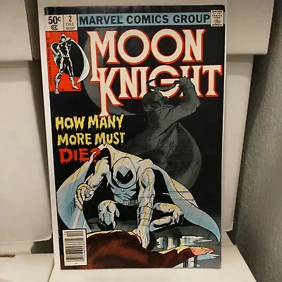 Buy Moon Knight 2 1980 Bright Pages Clean Sharp Book! Bill Sienkiewicz Art Disney+ • 11.59£