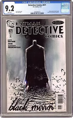 Buy Detective Comics #871A 1st Printing CGC 9.2 2011 3839362012 • 35.23£