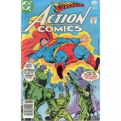 Buy Action Comics (1938 Series) #477 In Fine Condition. DC Comics [m] • 3.10£