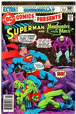 Buy DC COMICS PRESENTS 27  1st MONGUL!  SUPERMAN/MARTIAN MANHUNTER Team-Up VG+ (4.5) • 23.68£