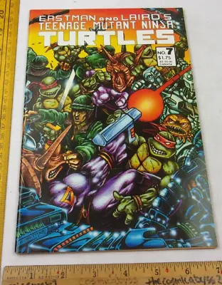 Buy Teenage Mutant Ninja Turtles #7 Comic Book 1986 VF • 31.51£