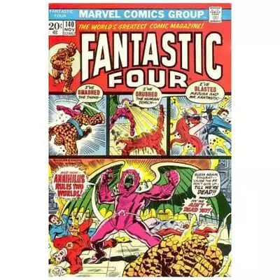 Buy Fantastic Four (1961 Series) #140 In Fine + Condition. Marvel Comics [k] • 23.80£