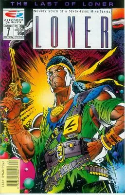 Buy Loner # 7 (of 7) (Quality Comics USA, 1991) • 3.42£