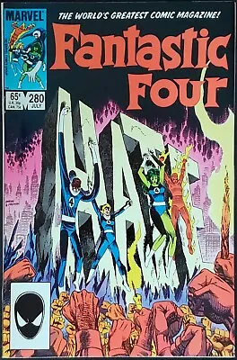 Buy Fantastic Four #280 NM 1985 John Byrne Wyatt Wingfoot Free Shipping • 8.80£