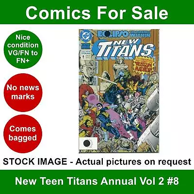 Buy DC New Teen Titans Annual Vol 2 #8 Comic - VG/FN+ 01 Sep 1992 • 4.99£