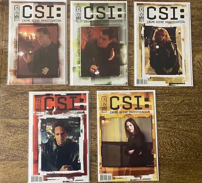 Buy CSI Comics CSI: Serial 1 2 3 4 5 IDW Movie And TV Comics Photo Covers Complete • 15.81£
