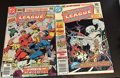 Buy Justice League Of America #183,#193 Comic Books 1981 VF- George Perez DC • 13.39£