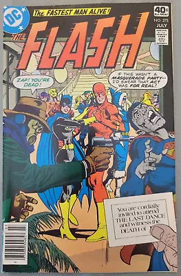 Buy Flash #275 1979 Key Issue Newsstand Death Of Iris Allen *CCC* • 23.99£