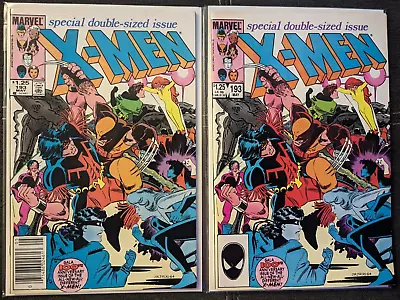 Buy UNCANNY X-MEN #193 Direct & Newsstand Marvel Comics (1985) 1st App FIRESTAR • 15.80£