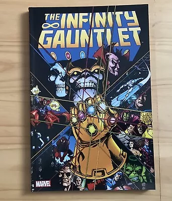Buy The Infinity Gauntlet - Marvel - Trade Paperback Graphic Novel - Like New • 10£