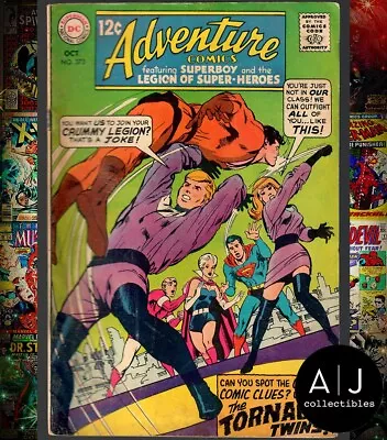 Buy Adventure Comics #373 October 1968 VG 4.0 Neal Adams Cover • 3.20£