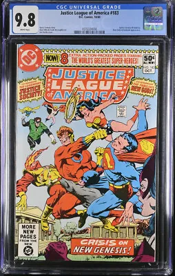 Buy Justice League Of America #183-cgc 9.8 -darkseid Appears 4376334008 • 141.91£