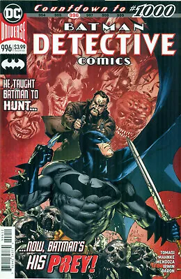 Buy Detective Comics #996 Tomasi Mahnke Henri Ducard 2nd Print Variant C NM/M 2019 • 3.19£