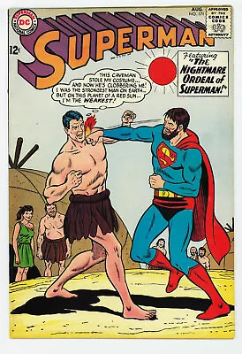 Buy Superman #171 5.0 Mr. Mxyzptlk Appearance Swan Art Ow/w Pgs 1964 • 28.15£