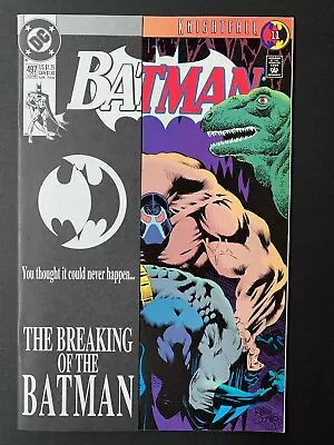 Buy Batman #497 Bane Breaks Batman's Back! DC Comics 1993 • 8.04£