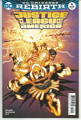 Buy Justice League Of America #6 : July 2017 : DC Comics • 6.95£