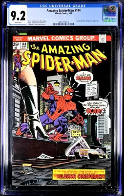 Buy Amazing Spider-Man 144  CGC 9.2 NM-   White Pages • 116.61£