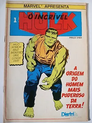 Buy The Incredible Hulk #1 (1962) -foreign Key Edition Portugal- 1st App Hulk • 1,203.71£