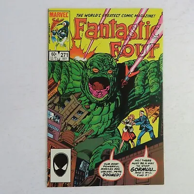 Buy Fantastic Four 271 (1984) Wyatt Wingfoot, App By Gormuu Marvel F • 4.81£