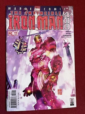 Buy Iron Man #55 (#400 Legacy) NM- 2002 *KIA ASAMIYA COVER* • 4.99£