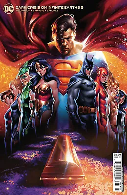 Buy Dark Crisis On Infinite Earths #5 (manhanini Variant)(2022) Comic Book ~ Dc • 6.26£