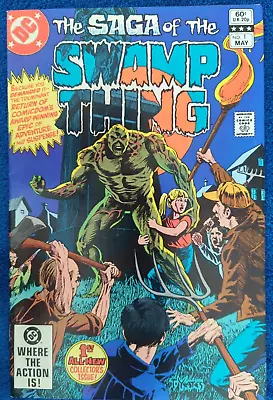 Buy Saga Of The Swamp Thing #1. Dc 1982. Swamp Thing Returns! 9.2 Near Mint- Quality • 23.99£