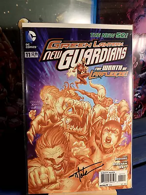 Buy Green Lantern: New Guardians #11 DC Comics 2012 SIGNED Tyler Kirkham Cover W/COA • 19.99£