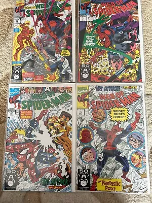 Buy Web Of Spider-Man #73-76 - Marvel Comics - 1991 Art Attack Story Line • 19.99£