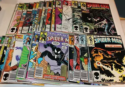 Buy Complete Run Spectacular Spider-man 102-150 1985 1st App 107 Key Book 131 132 • 158.11£
