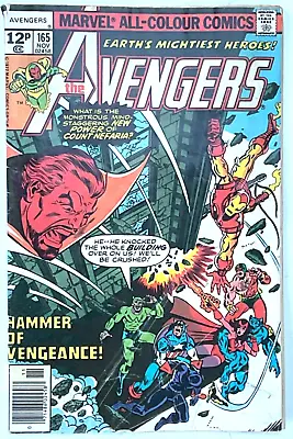 Buy Marvel Comics The Avengers #165 Nov 1977 • 3.99£