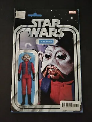 Buy Star Wars #58 (2019) Nien Nunb Action Figure Variant By John Tyler Christopher  • 27.60£