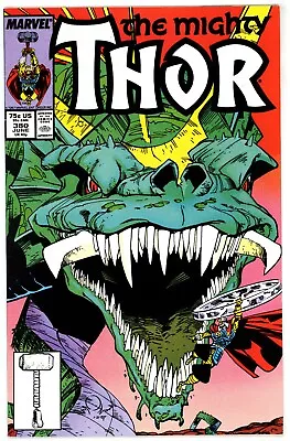 Buy Thor (1966) #380 VF/NM 9.0 Death Of Midgard Serpent • 14.19£