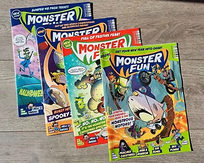 Buy Monster Fun Comics X 4 2023 / 2024 • 15£