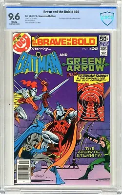 Buy Brave And The Bold  #144  CBCS  9.6  NM+  White Pgs 11/78  The Gargoyle & King H • 59.16£
