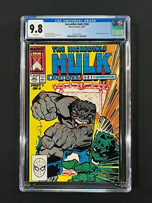 Buy Incredible Hulk #364 CGC 9.8 (1989) - Abomination App • 94.87£