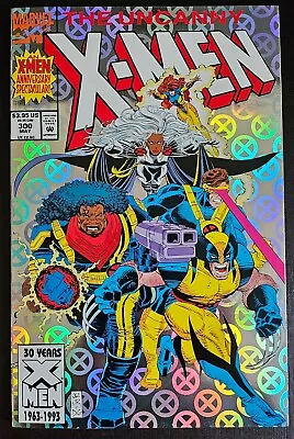 Buy 1993 Marvel THE UNCANNY X-MEN #300 Holo-Foil Cover • 3.19£