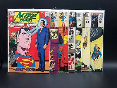 Buy Action Comics Lot 362, 369, 371, 374, 387, 393, 395 • 51.43£