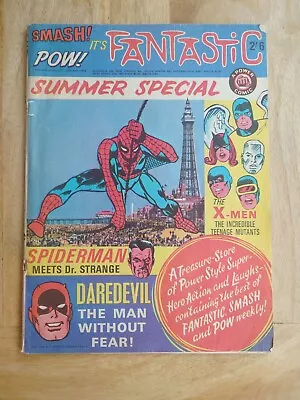 Buy RARE Fantastic Summer Special - Marvel Comic 1968 Vintage UK Edition (VG 5.0) • 30£