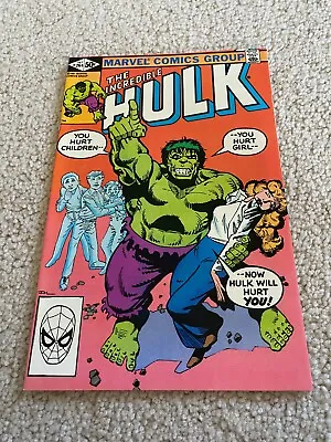 Buy Incredible Hulk  264 VF/NM  9.0  High Grade  Night Flyer  Corruptor  Rick Jones • 5.90£
