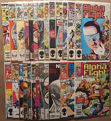 Buy Alpha Flight Vol. 1 Lot Of 25 Comics • 30.43£