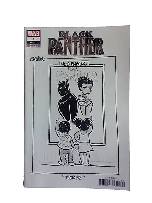 Buy BLACK PANTHER #1. Tom Beland B&W Sketch Variant Cover. Marvel Comics (2018). • 2.99£