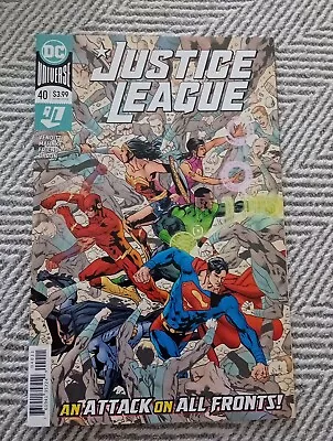 Buy Justice League #40 DC Comics 2020 An Attack On All Fronts • 1.75£